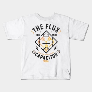 The Flux 088 MPH makes time travel possible Capacitor Kids T-Shirt